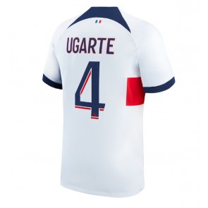 Maillot de foot Paris Saint-Germain Manuel Ugarte #4 Extérieur 2023-24 Manches Courte